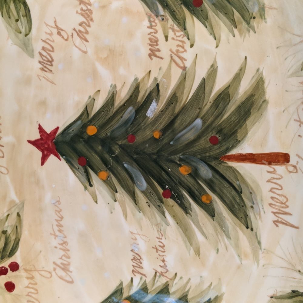 Christmas serving plate - Picture 2 of 4